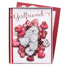 Girlfriend Me to You Bear Valentine's Day Luxury Boxed Card Image Preview